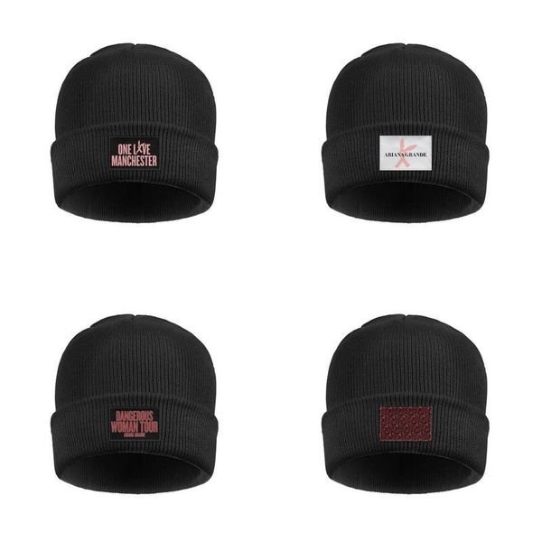 

fashion ariana grande big trouble slouch beanie hats my everything focus love no tears left to cry thank you next album, Blue;gray