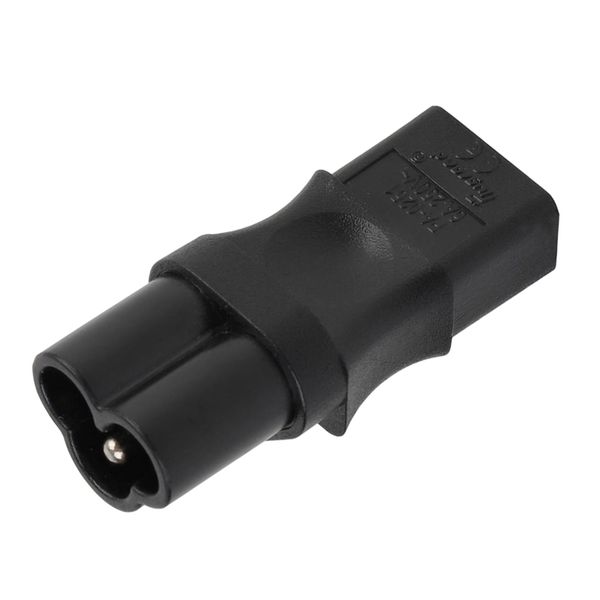 

iec 320 pdu psu c6 3 pin male plug to c9 adapter converter for pdu socket