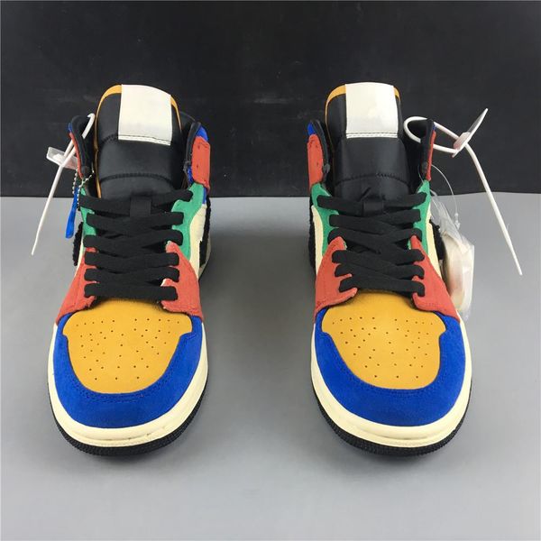 

new 1 og sport shoes men melody ehsani mid fearless wmns designer shoes 1s mans sneakers sports outdoor trainers eur 36-46, Black