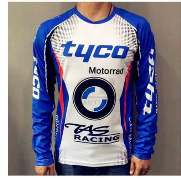 

tas men's long sleeve motorcycle t-shirts tyco motorrad motocross jersey polyester moto gp motorsport cycling t-shirt for