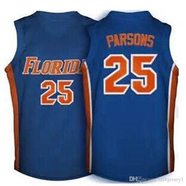 

custom chandler parsons florida gators college basketball jersey embroidery stitches customize any size and name, Black;blue