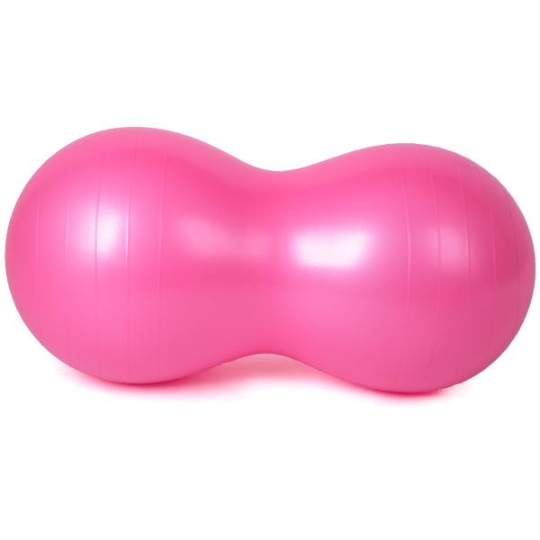 

pvc 45x90cm peanut yoga pilates ball various colors gym exercise training balls indoor sport therapy fitness lose weight
