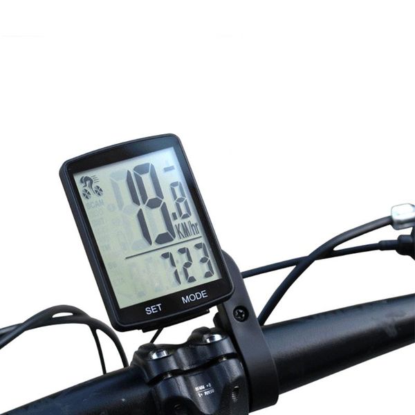 

lixada multifunctional lcd screen bicycle computer wireless bike rainproof speedometer odometer cycling 2.8inch waterproof