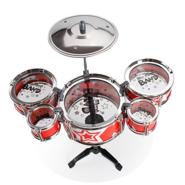 

children's kids jazz drum set jazz drums educational instrument toys beginners practice set
