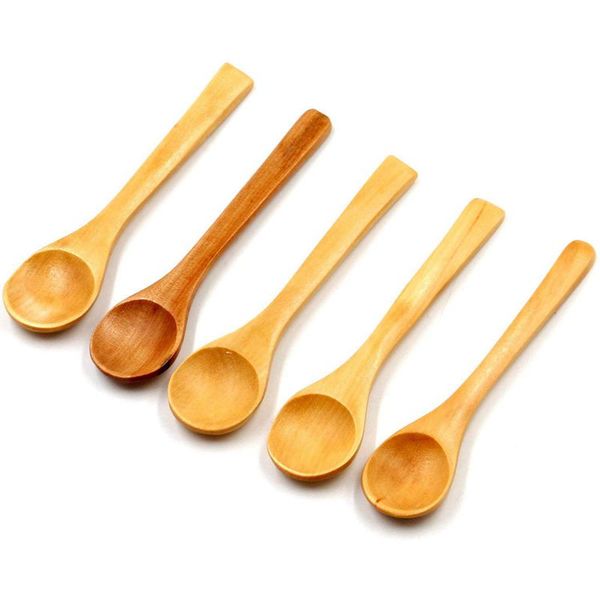 

5pc small wooden spoons kit arts and crafts creative pack