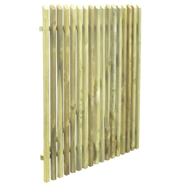 

fsc impregnated pine wood fence gate 100x125 cm garden sets