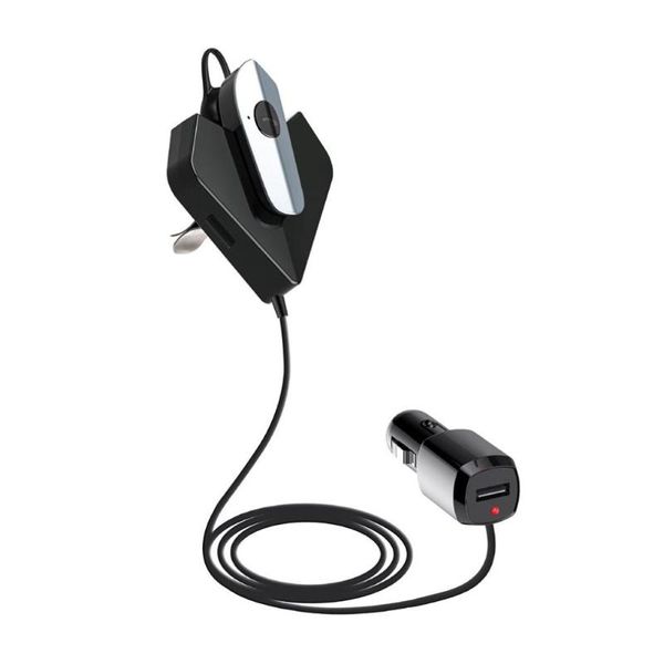 

5.0 car music audio mp3 player headset private call usb car charger kit handscalling fm transmitter