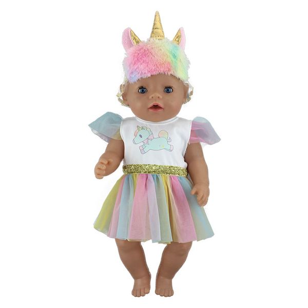 

fashion new suit for 17 inch baby reborn doll 43cm clothes
