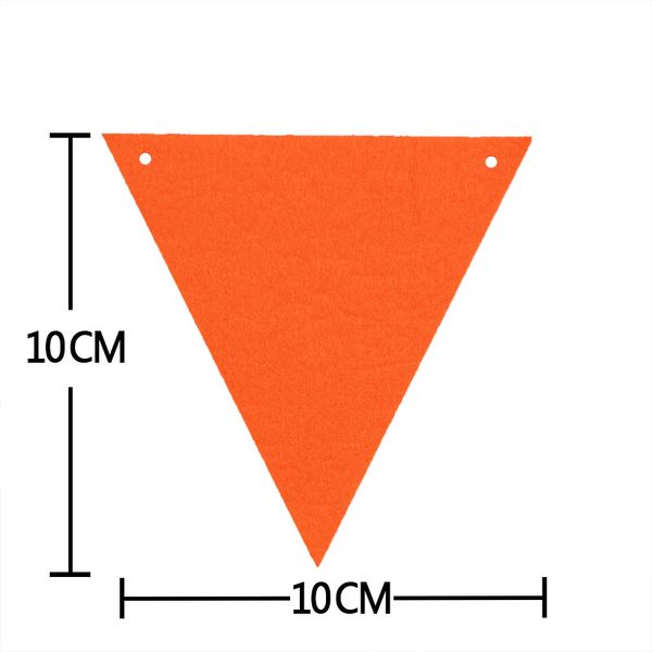 

colorful non-woven fabric flags floral bunting banners garland for kindergarten/home/ wedding event birthday party decoration