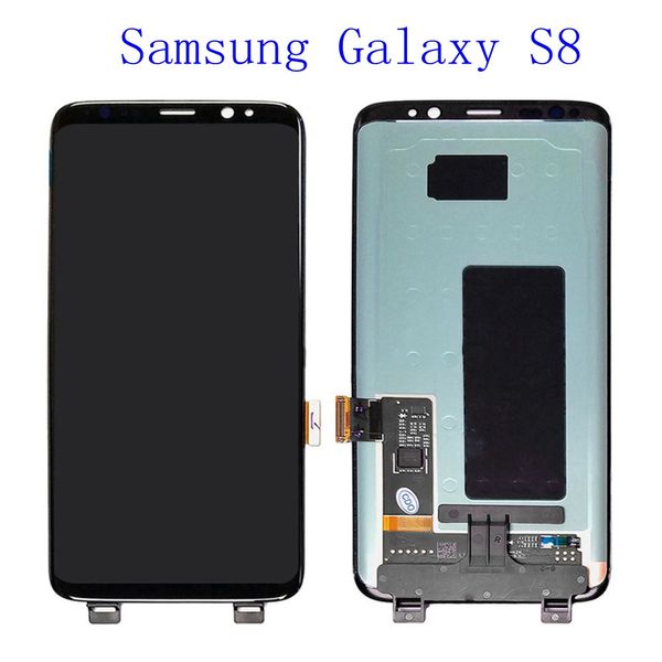 

original lcd for samsung galaxy s8 lcd display s8 plus g950 g950f g955fd g955f g955 with burn shadow with touch screen digitize