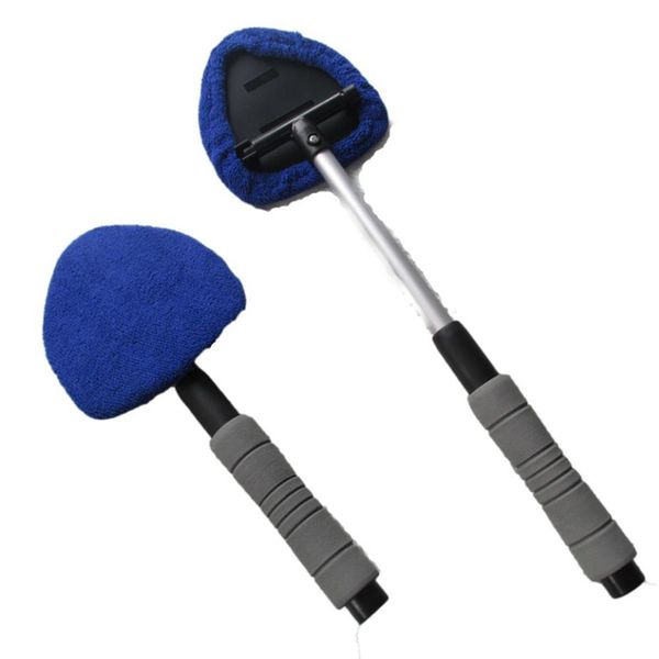 

detachable car window brush microfiber wiper cleaner cleaning brush cloth pad car windshield glass auto cleaning tool wash