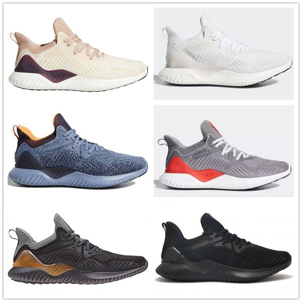 

adidas shoes 2020 новый продажа alphabounce beyonds высокого качества мраморов акулы вне кроссовки черный серый белый альфа хаки подпрыгиват