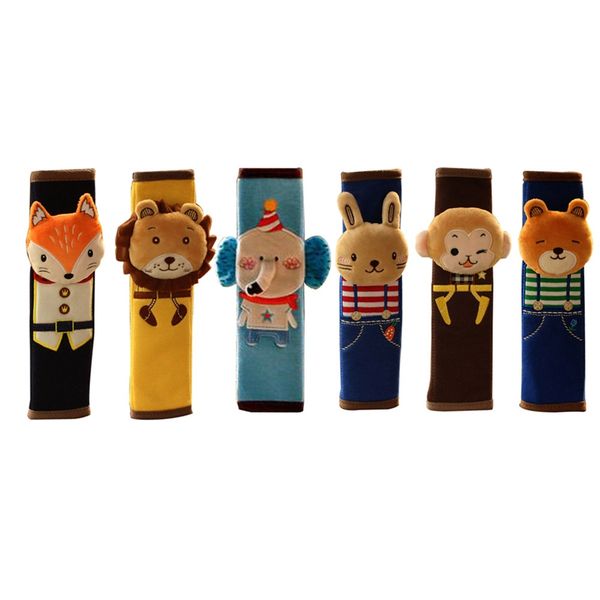 

1pcs children safety seat belt shoulder pads cartoon car seat belt cover for kids pp cotton child auto pillow padding