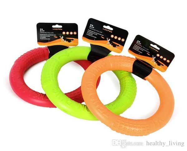 

new training puller ring tpr chew toys rubber interactive puppy teeth biting ring play toy cat dog toys dog accessories pet supplies