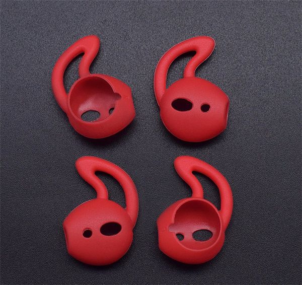 caixa do silicone fone de ouvido Earplug Tampões para airpods iphone X 7 In-Ear AIRPod Earbuds Dicas Eartips 2000PAIR / LOT