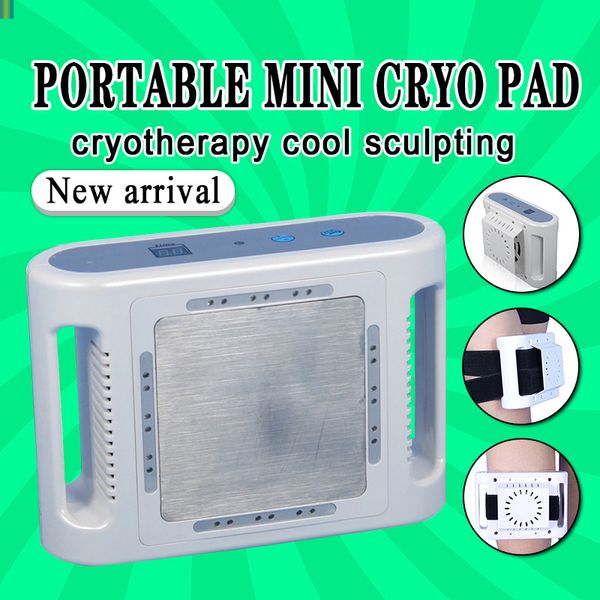 

2019 new portable home use cryopad mini e fats machine body slim er cryo slimming lipolysis cryotherapy equipment