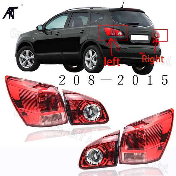 

inner & outer tail light tail lamp for qashqai dualis j10 2008 2009 2010 2011 2012 2013 2014 2015