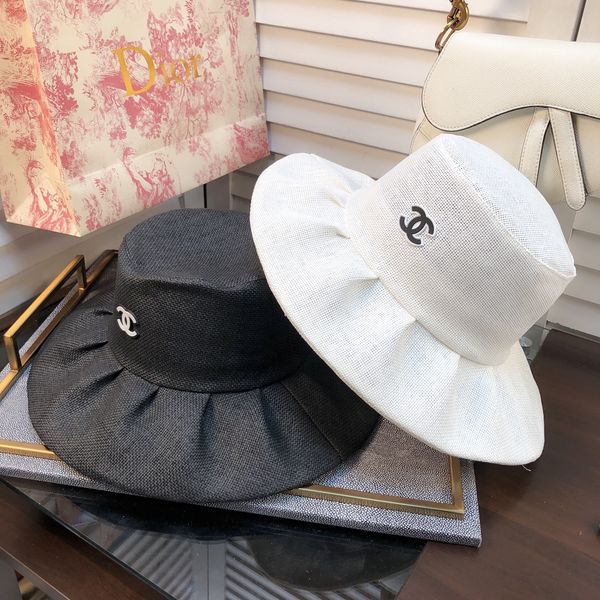 

2020 new fashion men womens fashion designers caps baseball caps bucket hats casquette straw hat sun hat bb28, Blue;gray