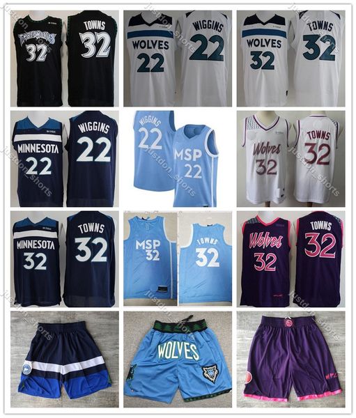 

mens youth kids vintage 21 garnett stitched minnesotatimberwolves 32 towns 22 wiggins basketball jersey shorts size s-xxl, Black;red