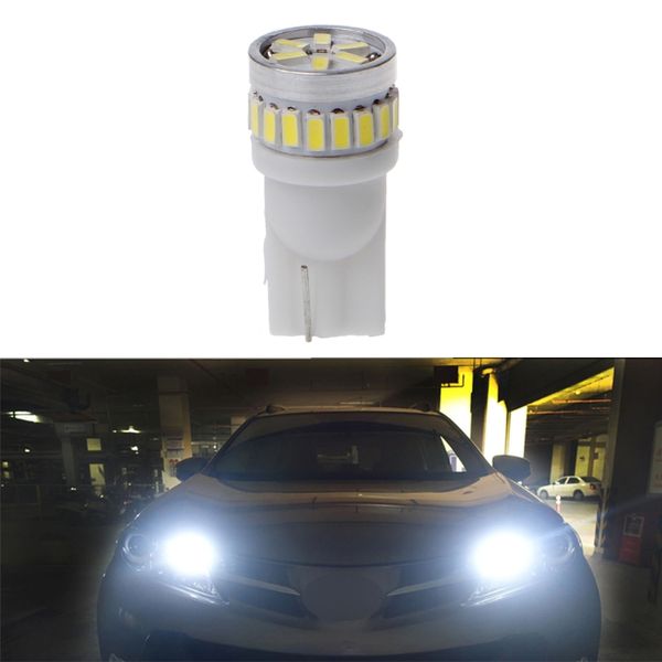 

2x car t10 3014 24led bulb for turn side license plate lights lamp ultra bright