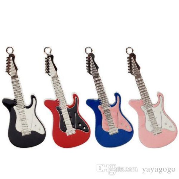 

multi colour guita usb genuine metal electric guitar usb flash drive creative memory stick gift pendrive
