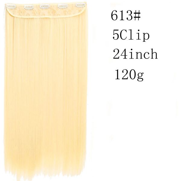 

clip in 100% human hair extensions brazilian virgin hair straight wave clip in hair extensions 120g with 5 clips, Black