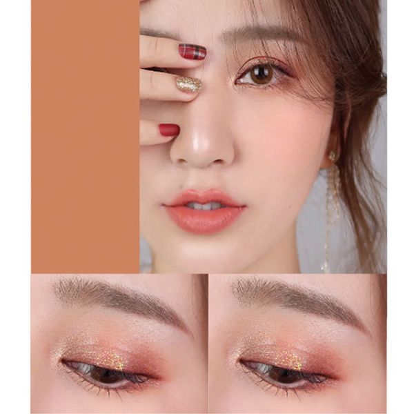 

18 colors shining matte eyeshadow sequin waterproof smoky eye shadow palette mdf