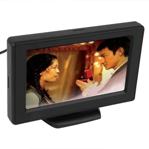 

4.3" tft lcd rearview camera car monitors for dvd gps reverse backup camera vehicle driving accessories