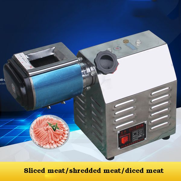 

high efficiency electric stainless steel slices for commercial household use, sliced and cut diced meat and ground meat 110v/220v