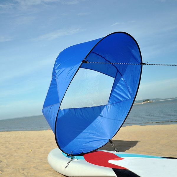 

kayak boat wind paddle sailing kit popup board water sports sail rowing downwind boat windpaddle with window kayak accessories