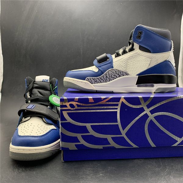 

2019 Just Don x Legacy 312 Basketball Shoes Black White Blue New Designer Outdoor Mens Sports Shoes With TOP Quality