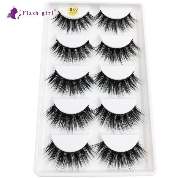 

flash girl 100% hand-made fluffy reusable 3d real mink eyelashes wholesale bulk eyelashes makeup false eye lashes maquiagem 029