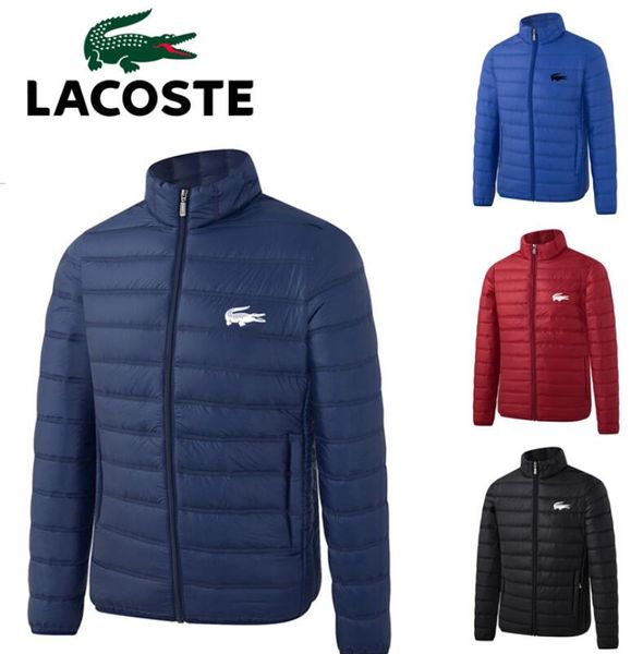 

Новый роскошный хлопка куртка воротник стойка Zip Jacket Марка хлопка куртка Высокое