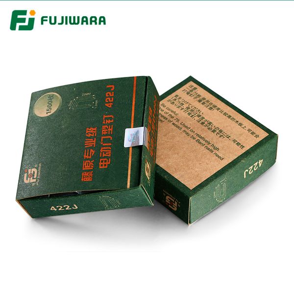 

fujiwara nailer stapler nails straight nail, u-nail, f15/f20/ f25/ f30(15-30mm) 422j u-(4mm width,22mm length
