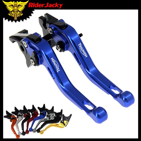 

2 finger short motorcycle brake clutch levers for thruxton/streetcup 2016-2018 2017 16 18