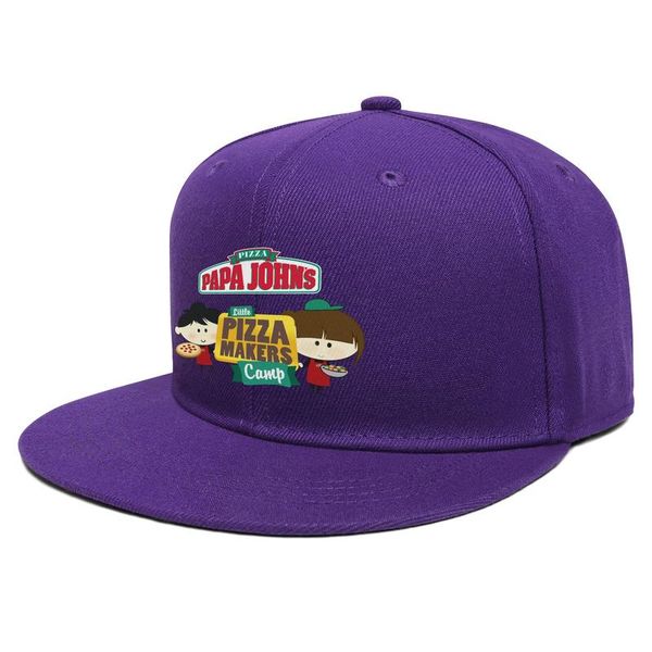 

papa john's loves pizza flat brim baseball cap cool fashion trucker hats yoda, Blue;gray