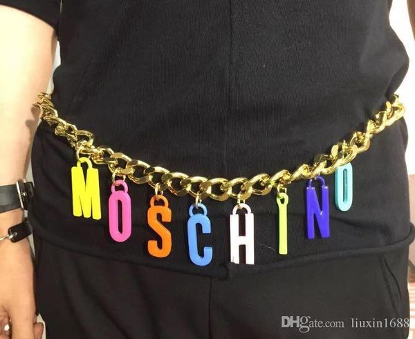 

Новая большая металлическая подвесная цепочка на талию MOS с двойной цепью на тали