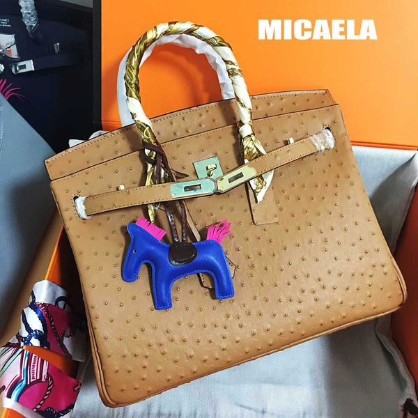 

designer handbags purses womens tote bag micaela casual ostrich embossed female 2020 brand fashion luxury designer shoulder crossbody bags