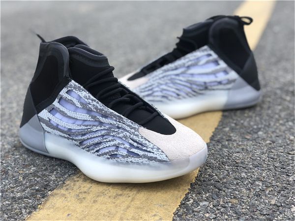 

2020 выпущено аутентичного qntm quantum kanye west мужчины баскетбол обувь 3m reflective кроссовки спорт с box размер us4-12.5