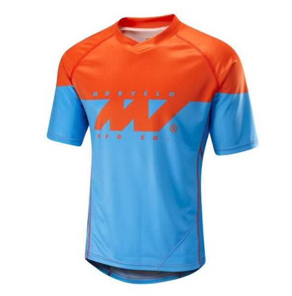 

morvelo short sleeve crossmax offroad downhill jersey dh mx am clothing mtb cycling jerseys motorcycle motocross bike t-shirts, Black