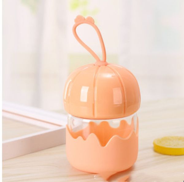 

korean creative cartoon glass creative couple cup children's mini pumpkin cup