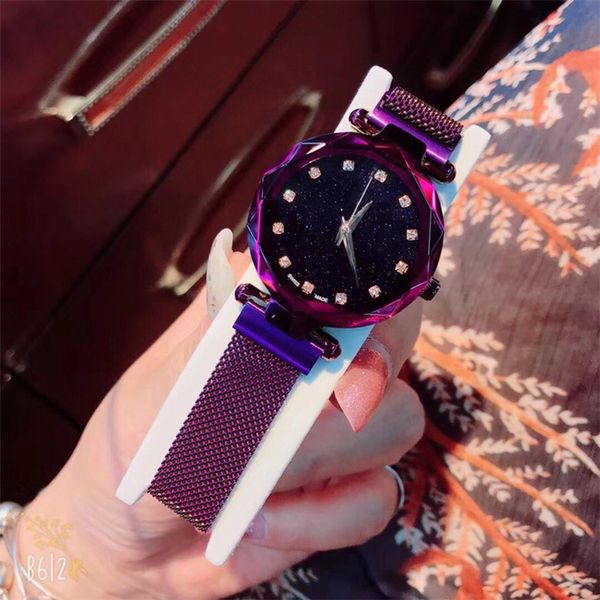 

wholesale fashion women dress watch relojes de marca mujer luxury lady wristwatch luxury quartz magnet buckle drop shipping, Slivery;brown
