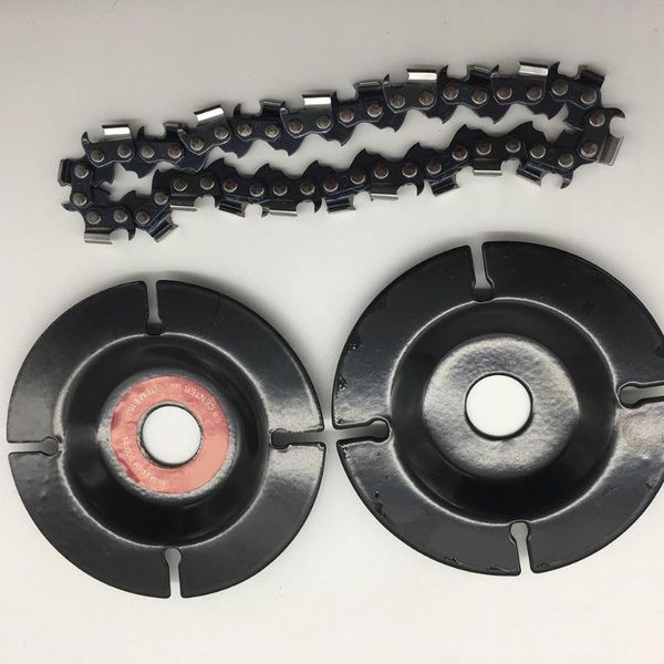 

4inch angle grinding chain disc 22 teeth for 4-12inch angle grinder wood carving grinding disc chains can cut, engrave
