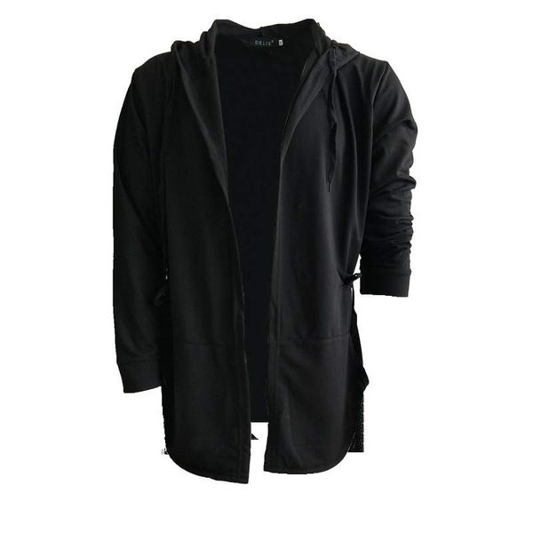 

new arrival men hoodie hip hop mantle hooded jacket dropshipping sweatshirt cardigan hoodies men fashion street style clothes, Black;brown