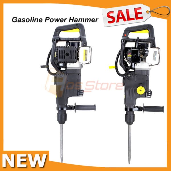 

gasoline impact drill dual use power hammer and pick gasoline drilling machine pick breaker tools