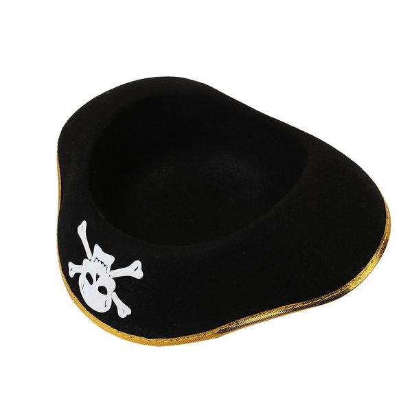 

halloween pirate cap hat dress up cosplay black dressing costume access party men women captain fancy