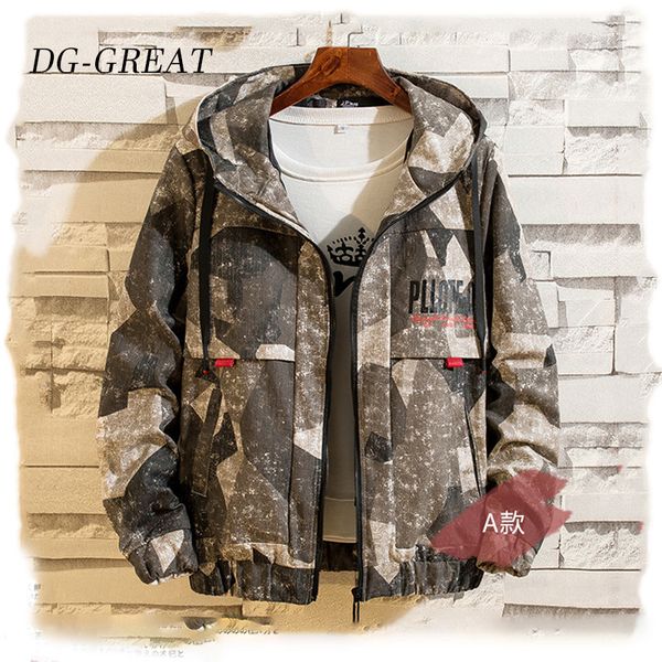 

casual men's jackets waterproof spring hooded coats men outerwear casual jackets brand male clothing militray color fashion, Black;brown