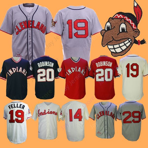 

Bob feller jer ey cleveland larry doby indian atchel paige frank robin on jer ey cream grey home away