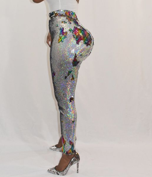 

new womens leggings womens slim colorful leggings nightclub sequined jogging solid color pants trousers leggings track pants size s-3xl, Black