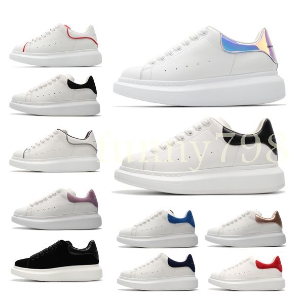 

With box 2019 new de igner brand men women fa hion leather over ized alexander platform increa e mcqueen ca ual hoe men quality neaker